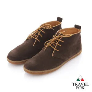 MEN'S DESERT BOOTS - SUEDE DARK BROWN