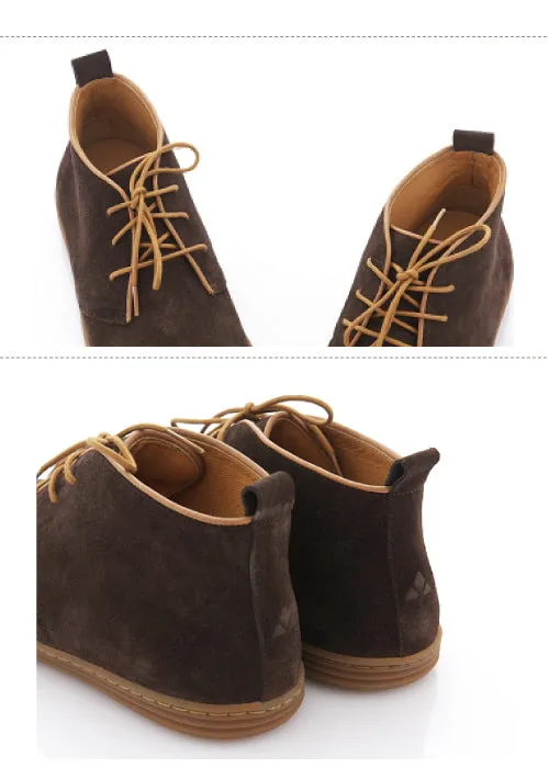 MEN'S DESERT BOOTS - SUEDE DARK BROWN