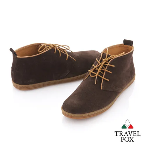 MEN'S DESERT BOOTS - SUEDE DARK BROWN