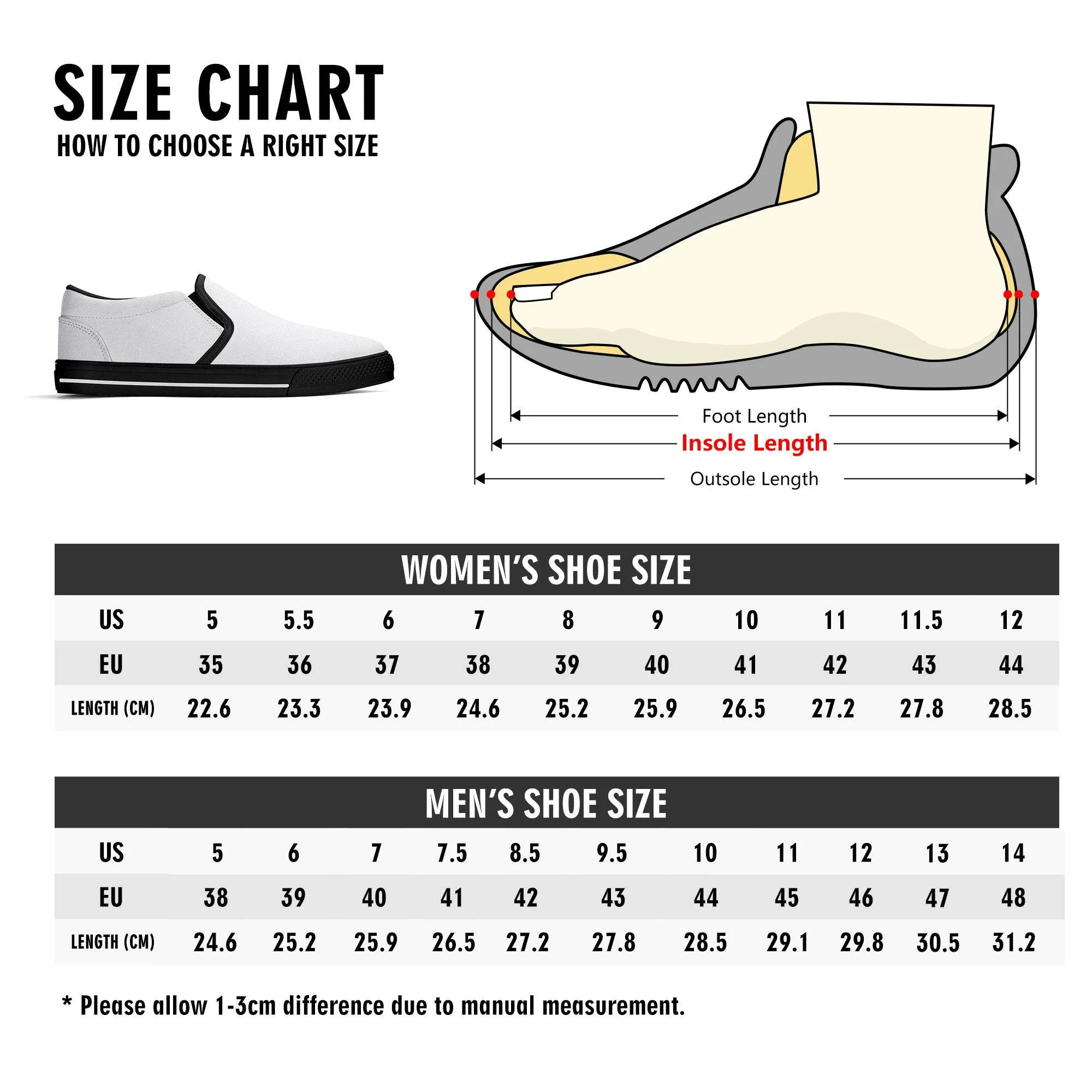 Mens Flying Skulls Rubber Slip On Shoes