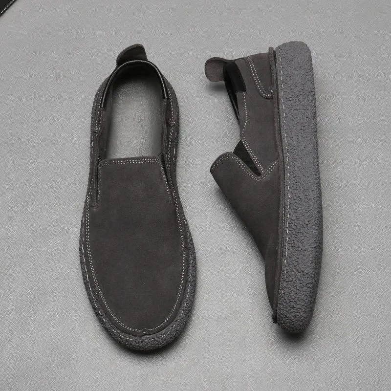 Men's Leather Breathable Casual Slip-on Loafers