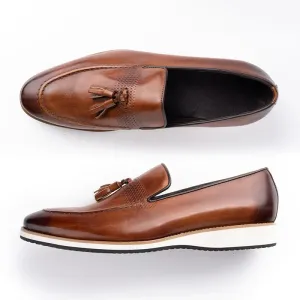 Mens Slip on Dress Leather Loafers Shoes