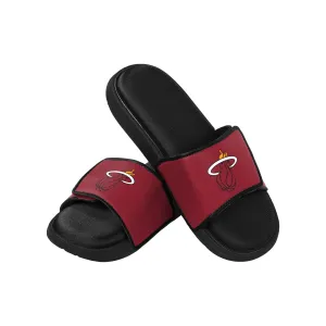 Miami Heat NBA Mens Foam Sport Slide Sandals