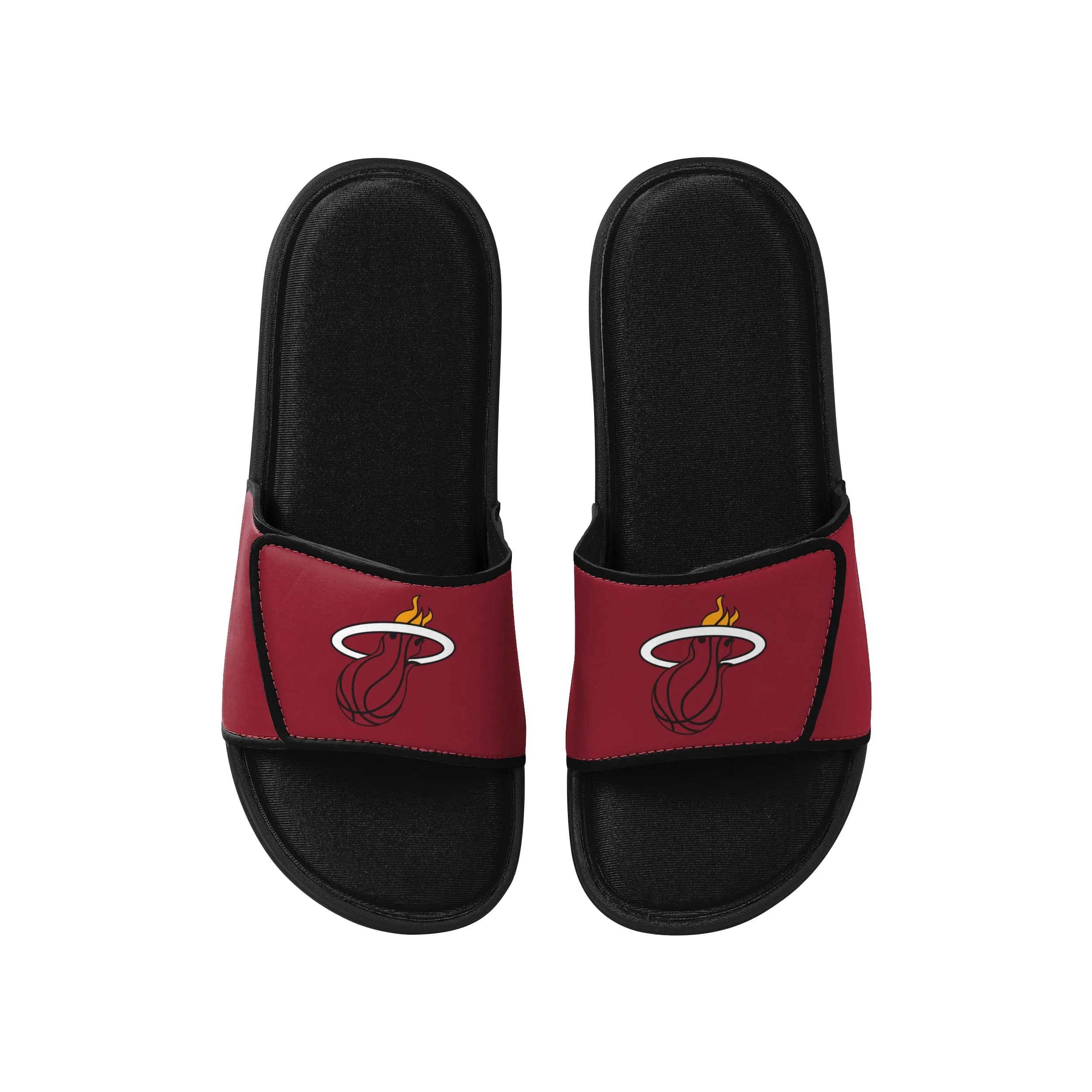 Miami Heat NBA Mens Foam Sport Slide Sandals