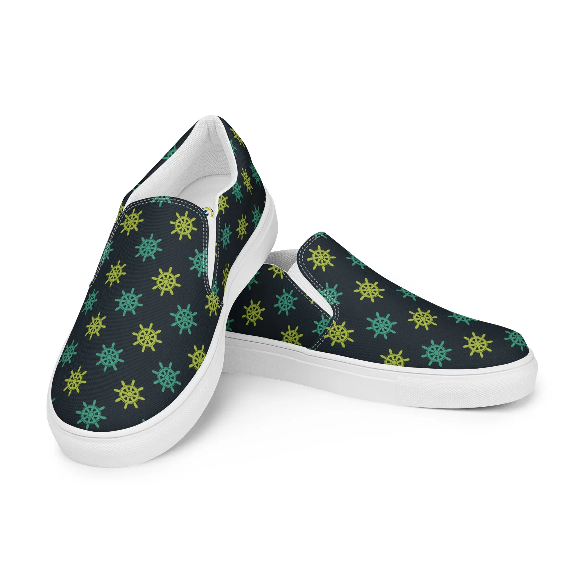 Nautical Design Women’s slip-on canvas shoes
