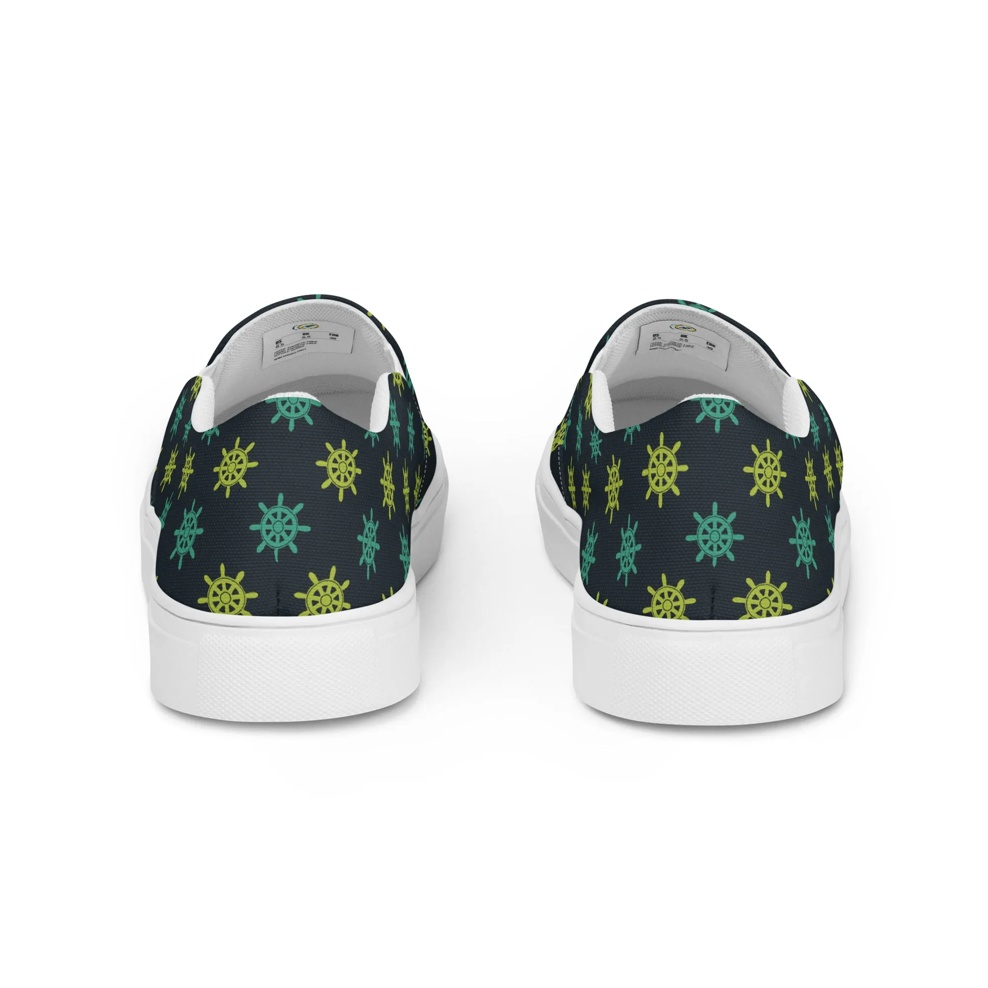 Nautical Design Women’s slip-on canvas shoes