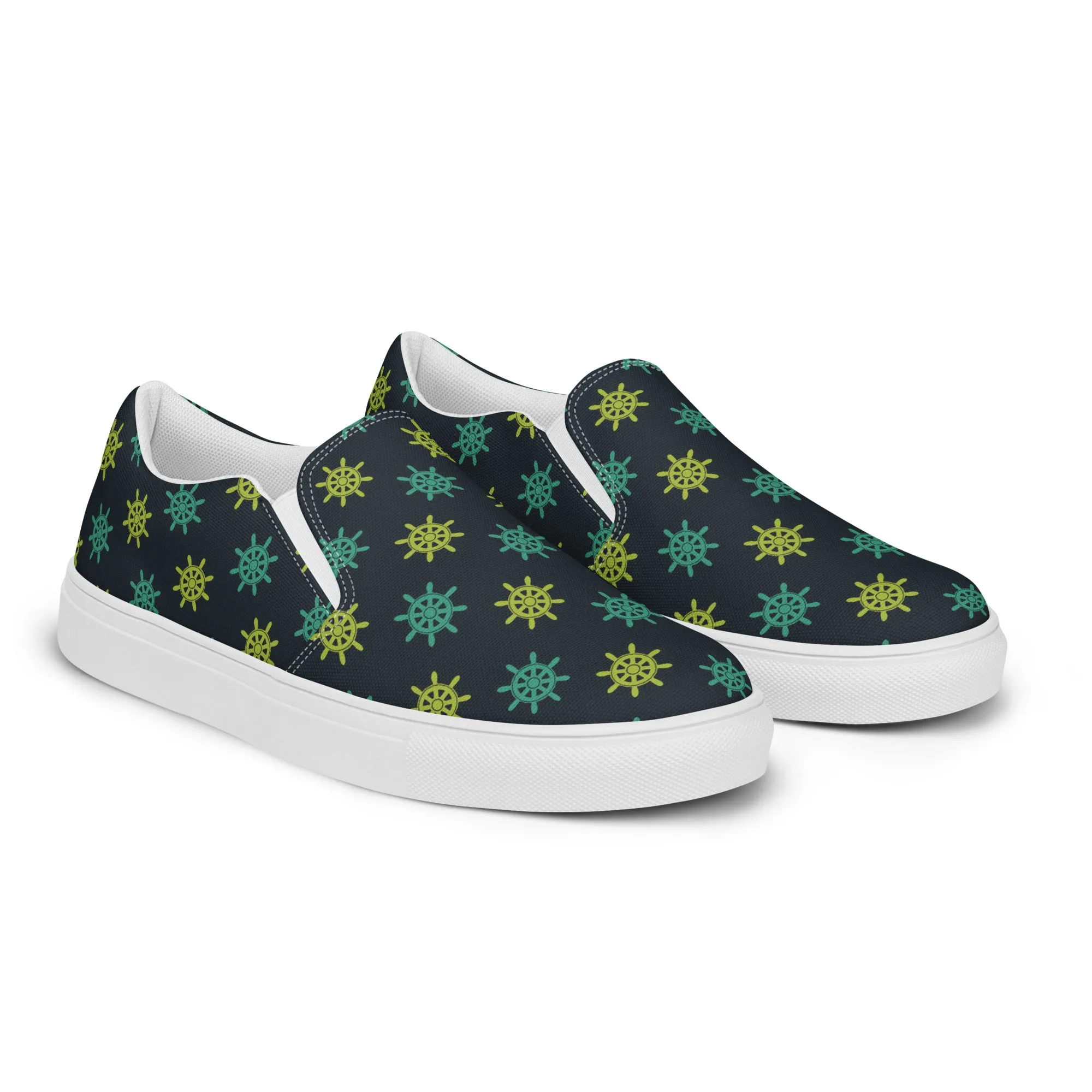 Nautical Design Women’s slip-on canvas shoes