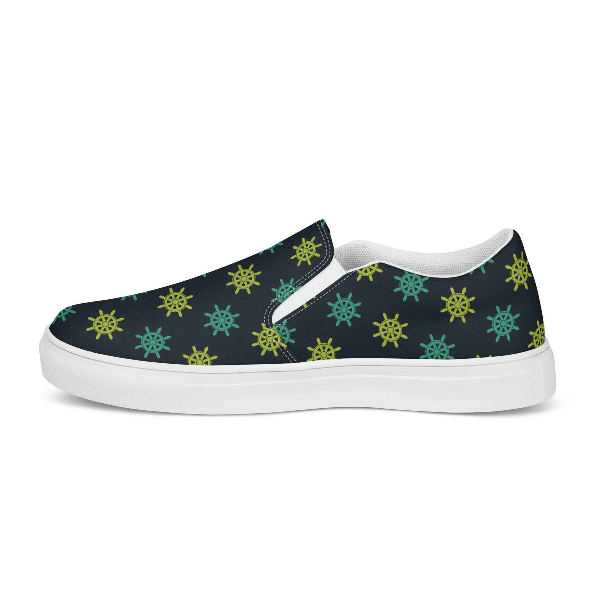 Nautical Design Women’s slip-on canvas shoes