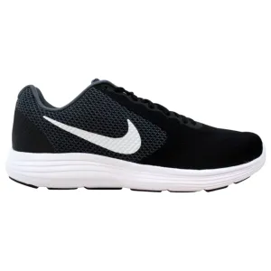 Nike Revolution 3 Womens Dark Grey/White - (819303 001) - W5 - R1L2 - L/P