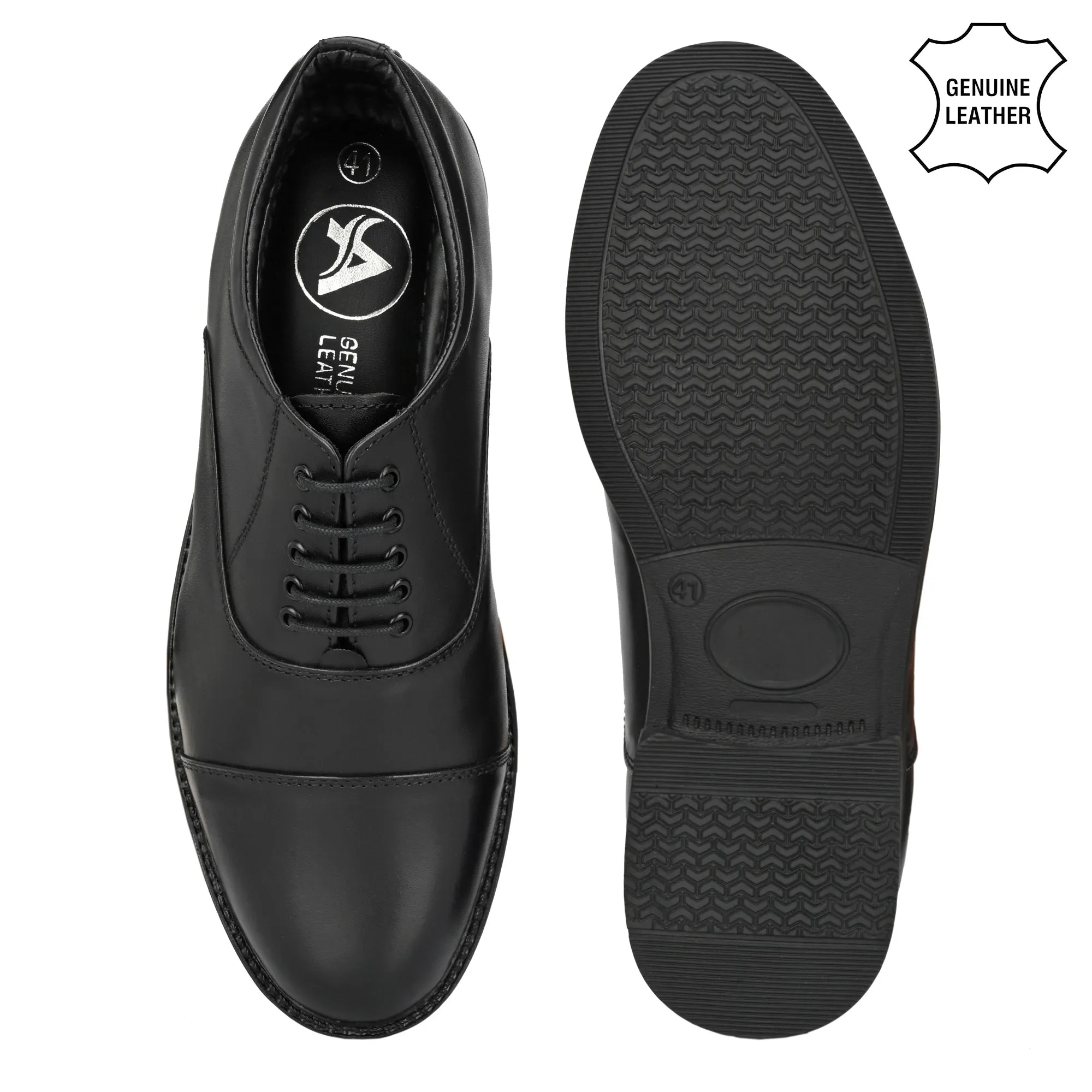 Noble Oxford Full Grain Leather Derby Lace Ups