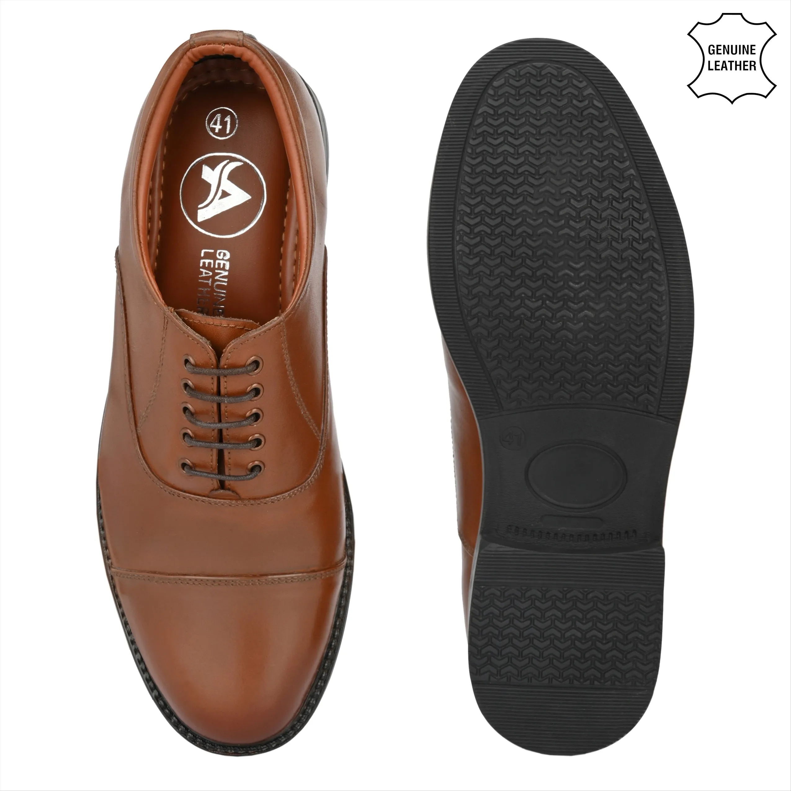 Noble Oxford Full Grain Leather Derby Lace Ups
