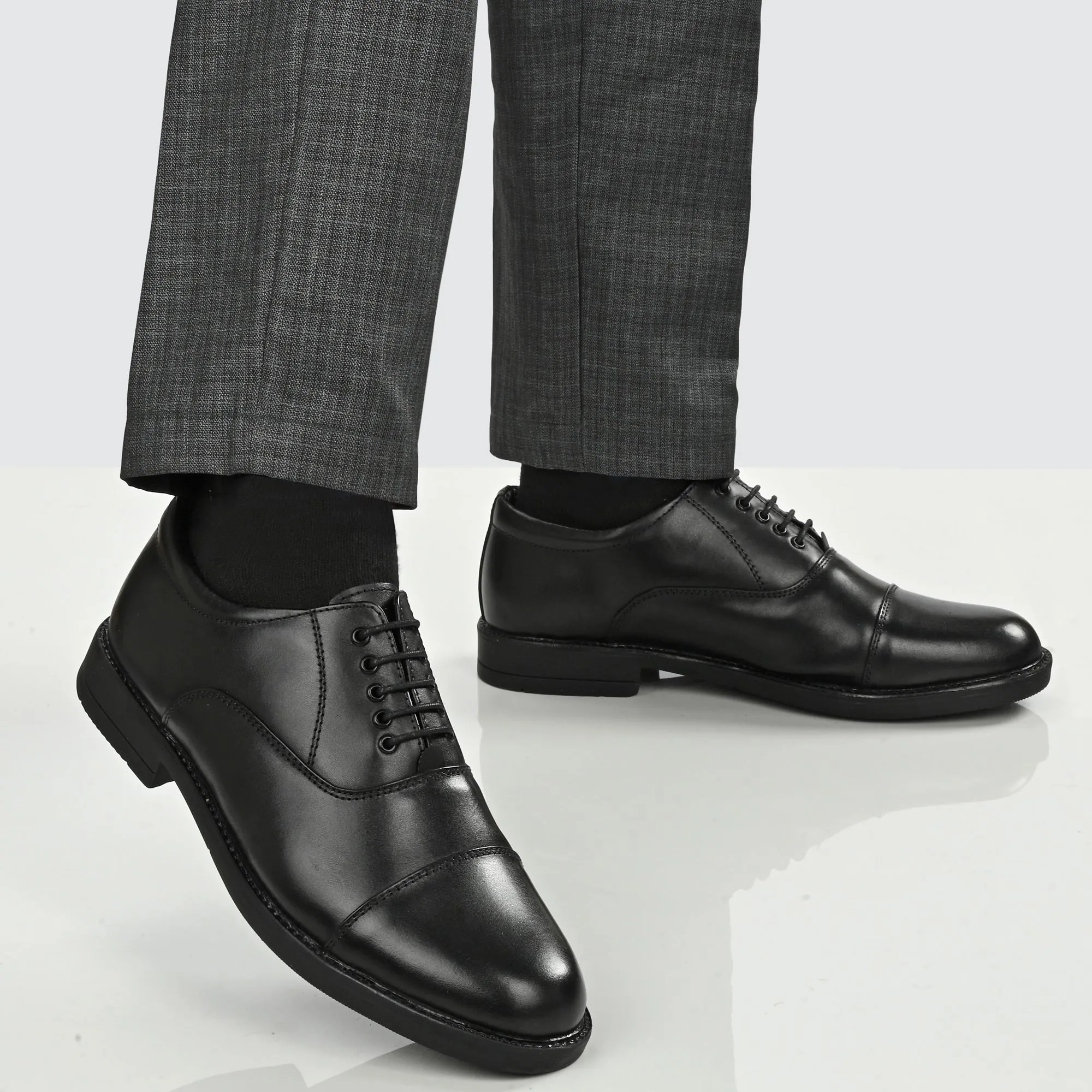Noble Oxford Full Grain Leather Derby Lace Ups