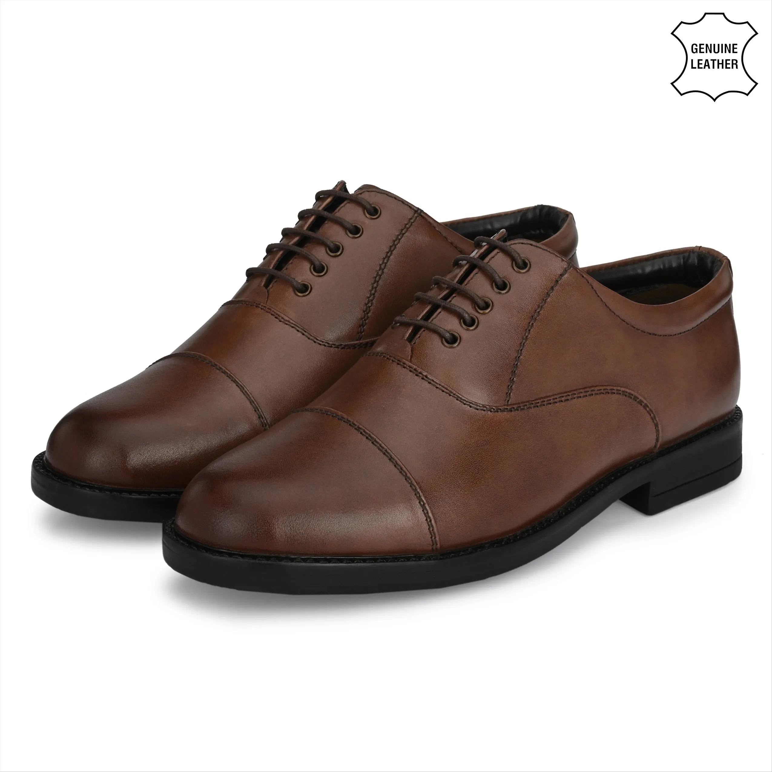 Noble Oxford Full Grain Leather Derby Lace Ups