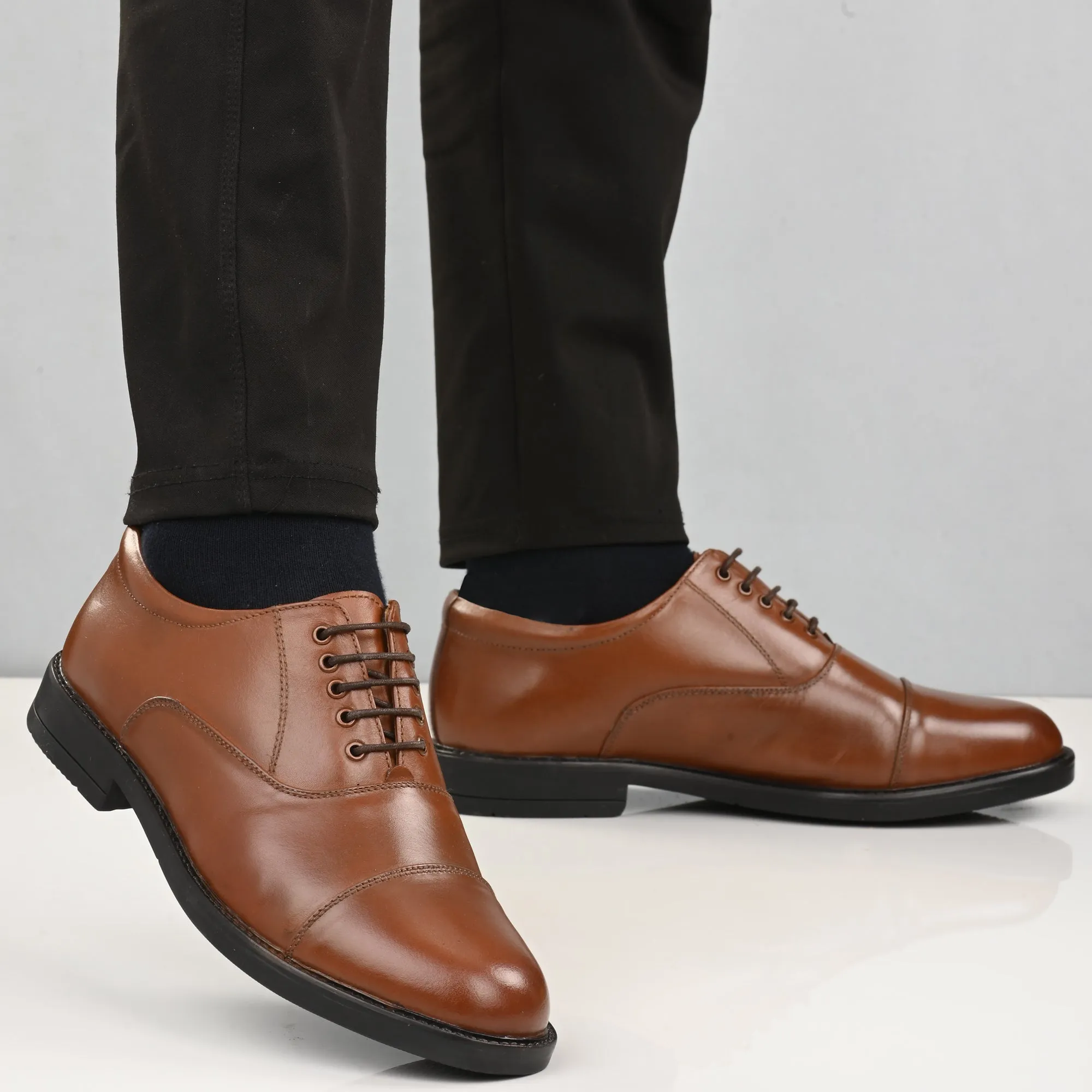 Noble Oxford Full Grain Leather Derby Lace Ups