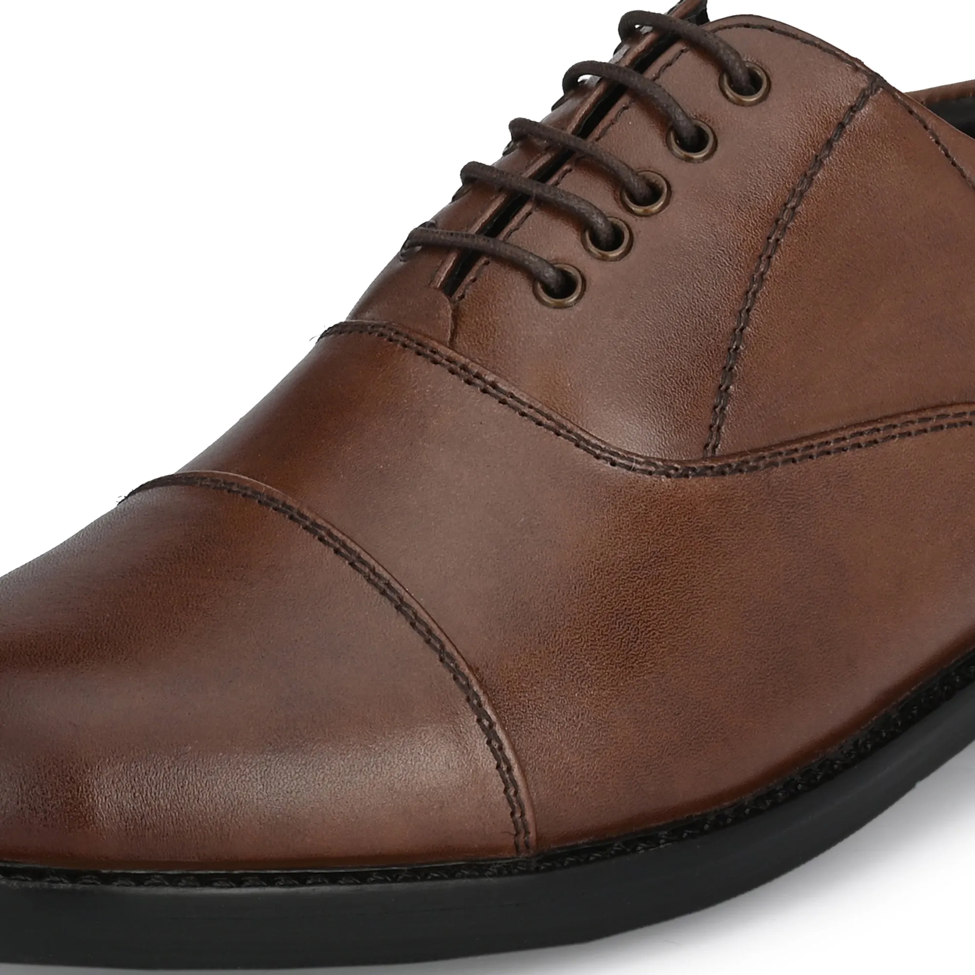 Noble Oxford Full Grain Leather Derby Lace Ups