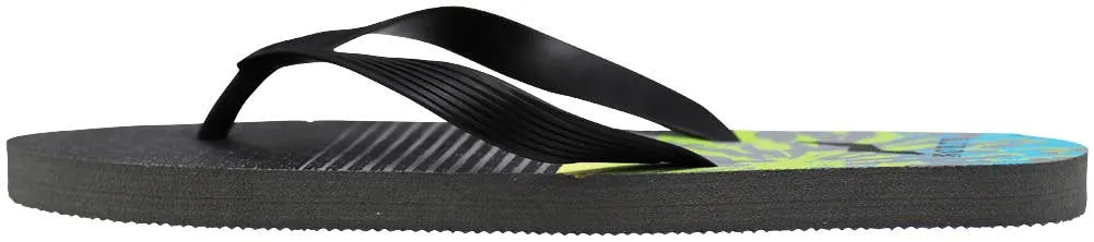 NORTY Mens 8-13 Black Stripe Sandal 22002A