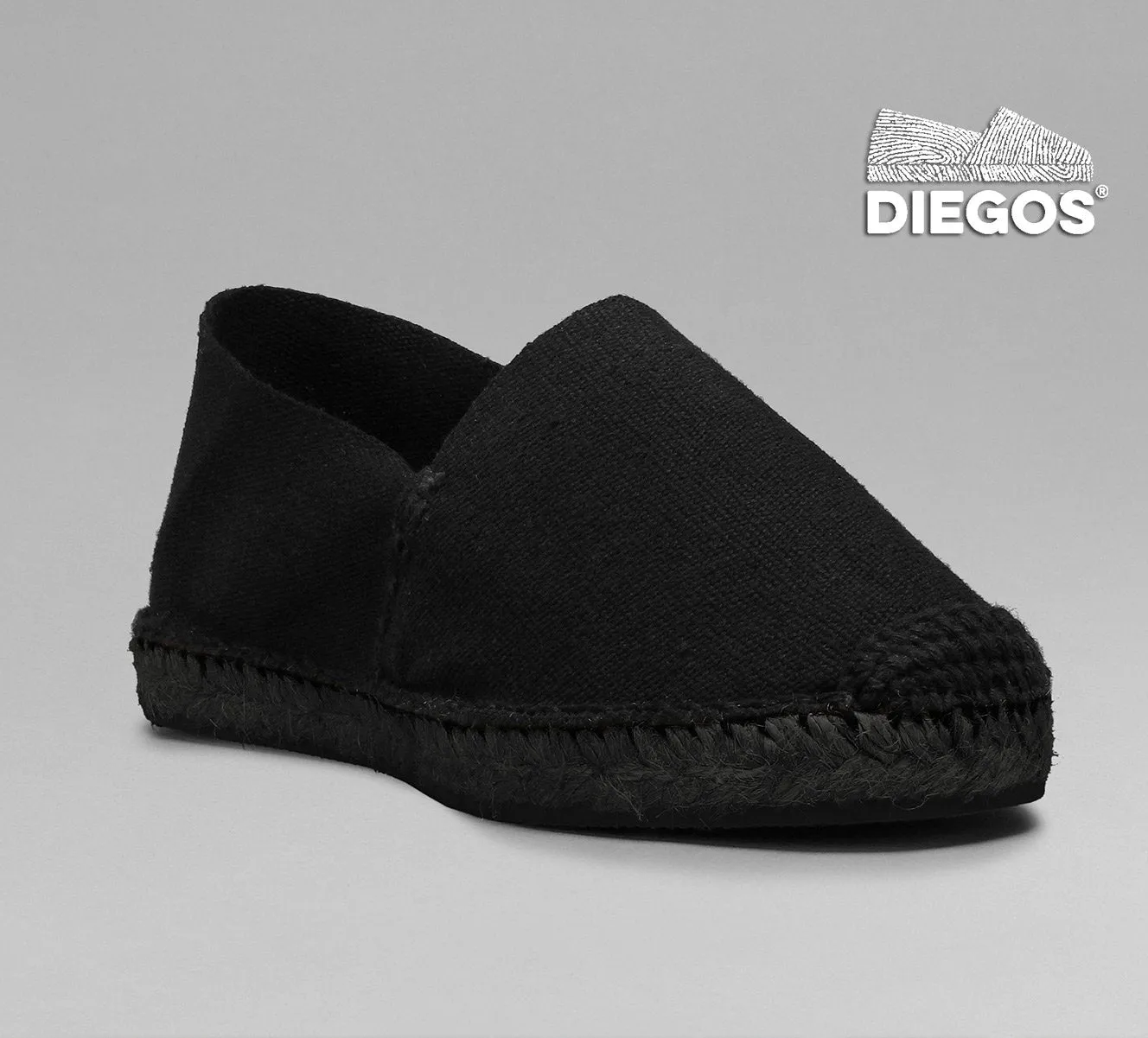Original straight black sole - full rubber