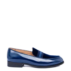 Patent Synthetic Leather Loafers For Men