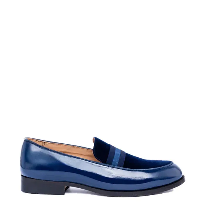 Patent Synthetic Leather Loafers For Men