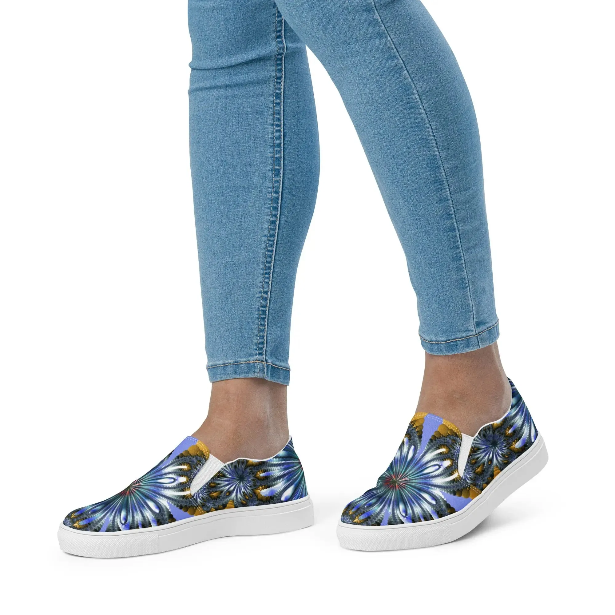 "Mystical Expansion" Collection - Women’s Slip On Canvas Shoes