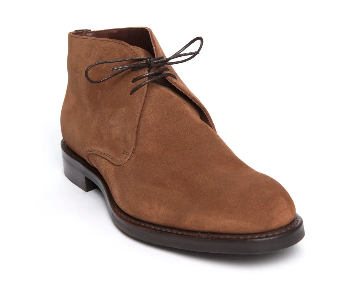 Regent - 'Badger' Chukka Boots - Brown Suede
