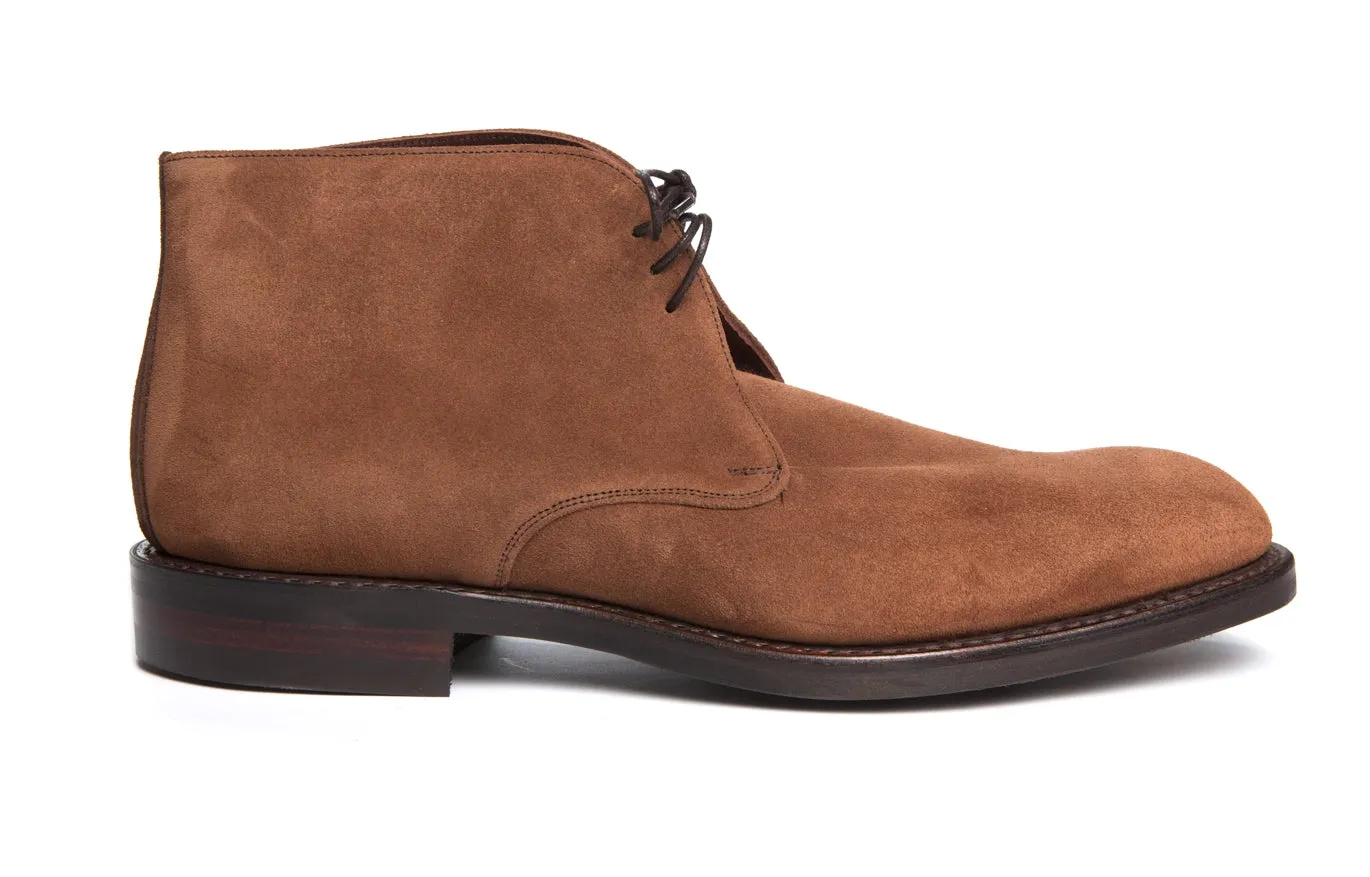 Regent - 'Badger' Chukka Boots - Brown Suede