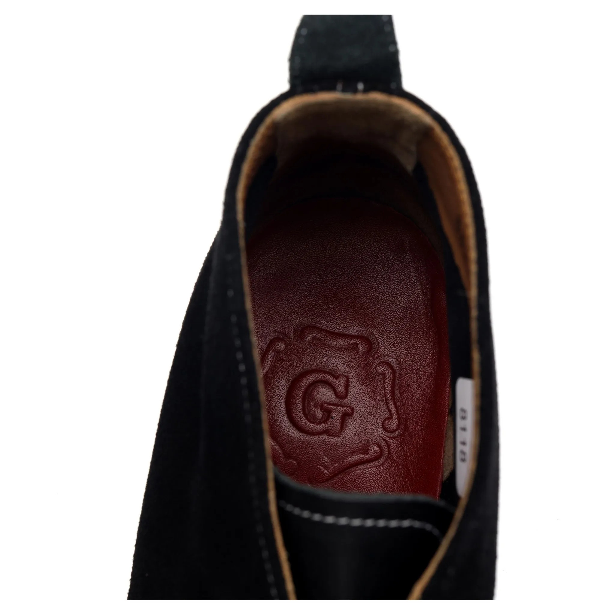 'Smith' Black Suede Chukka Boot UK 8 F