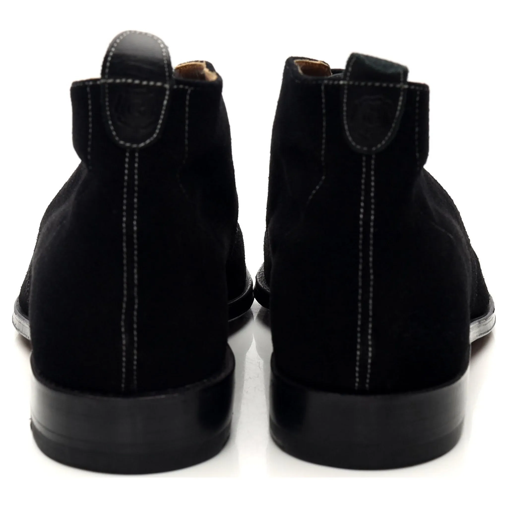 'Smith' Black Suede Chukka Boot UK 8 F