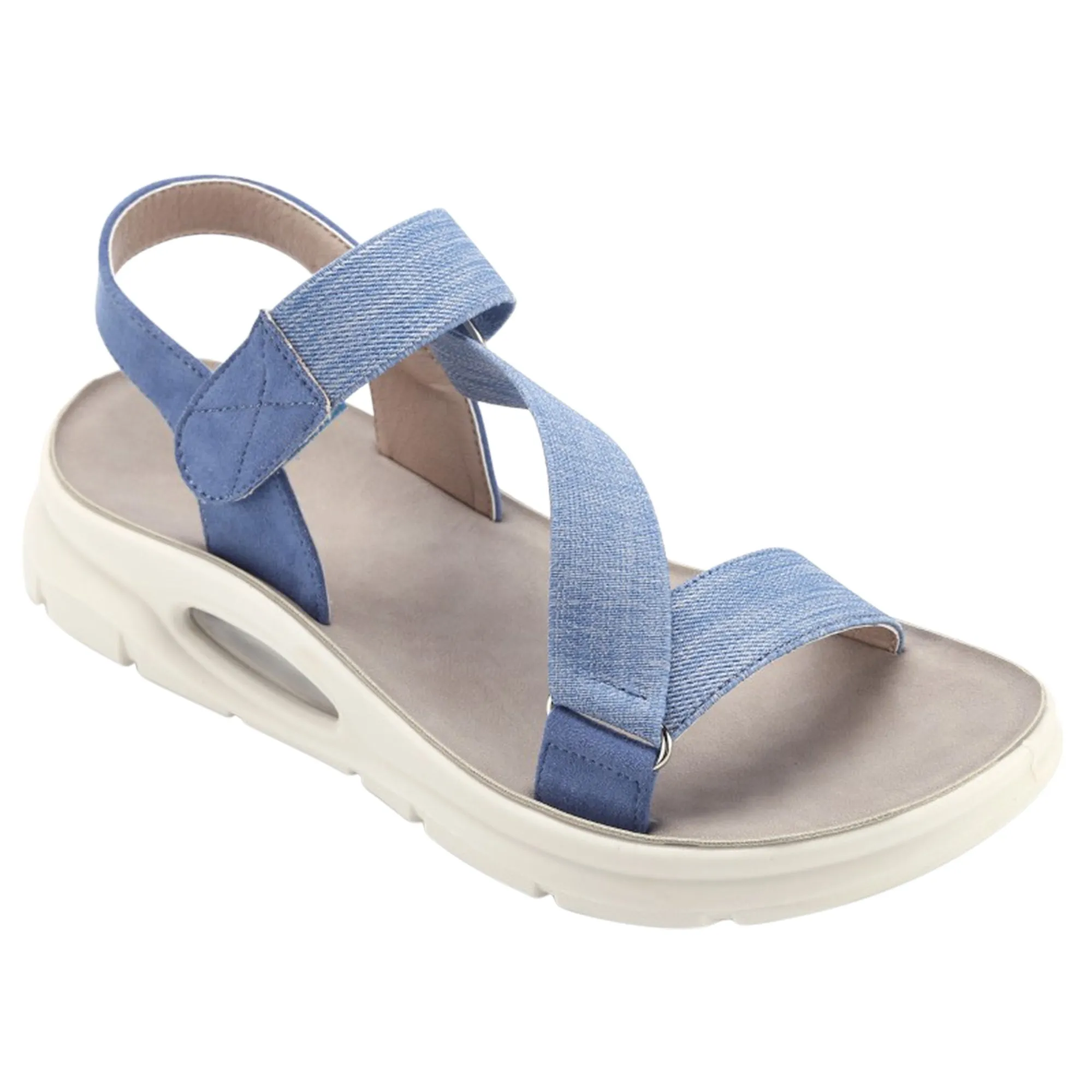SOBEYO Women's Flatform Adjustable Z-Strap Sport Sandals
