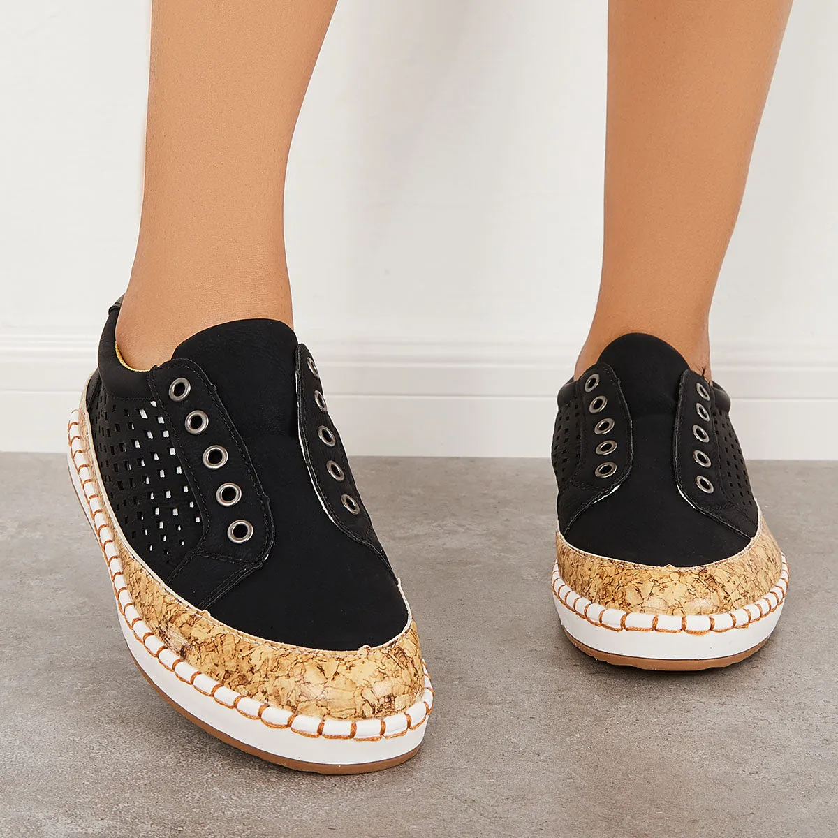 Sohiwoo  sneaker Casual PU Leather Sneakers