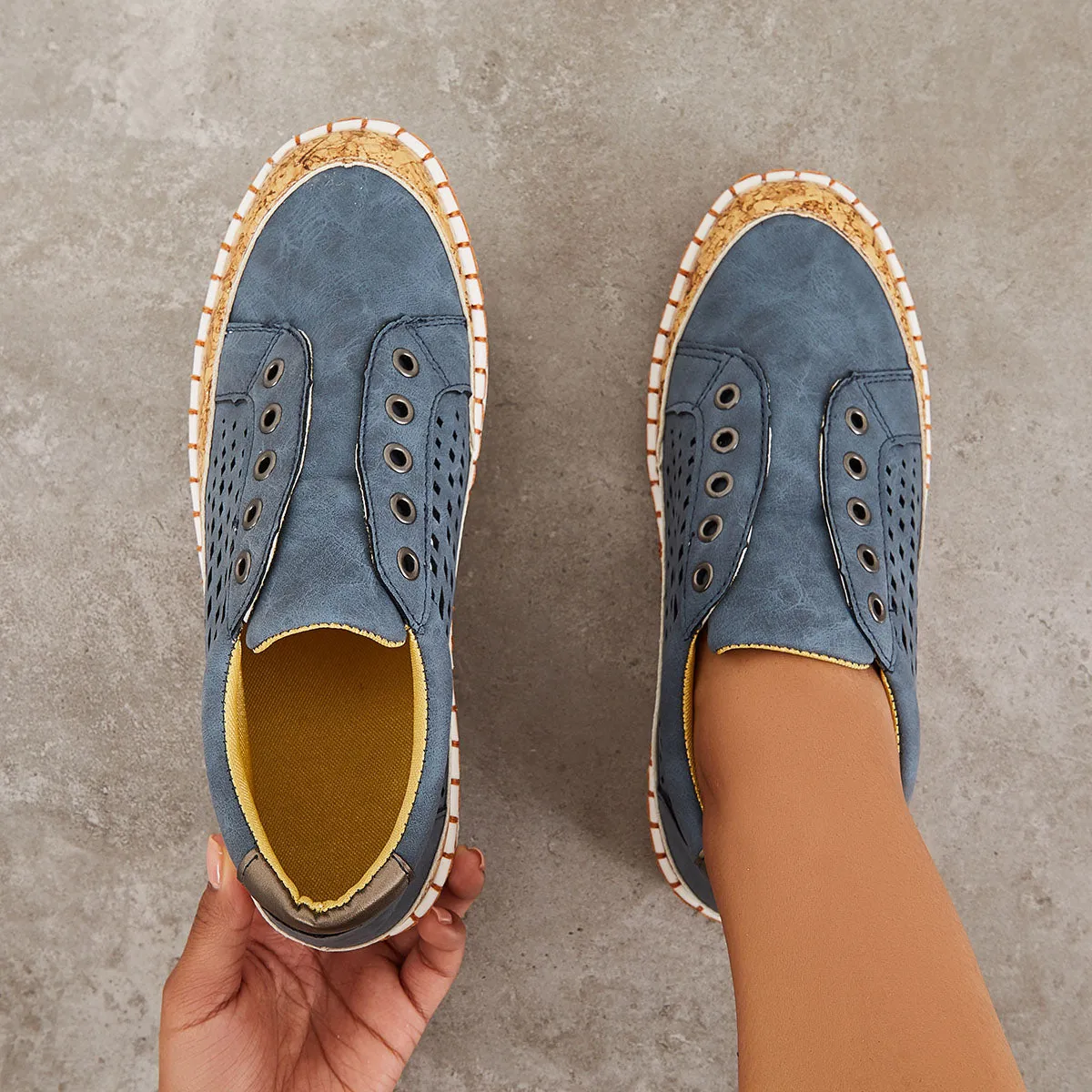 Sohiwoo  sneaker Casual PU Leather Sneakers