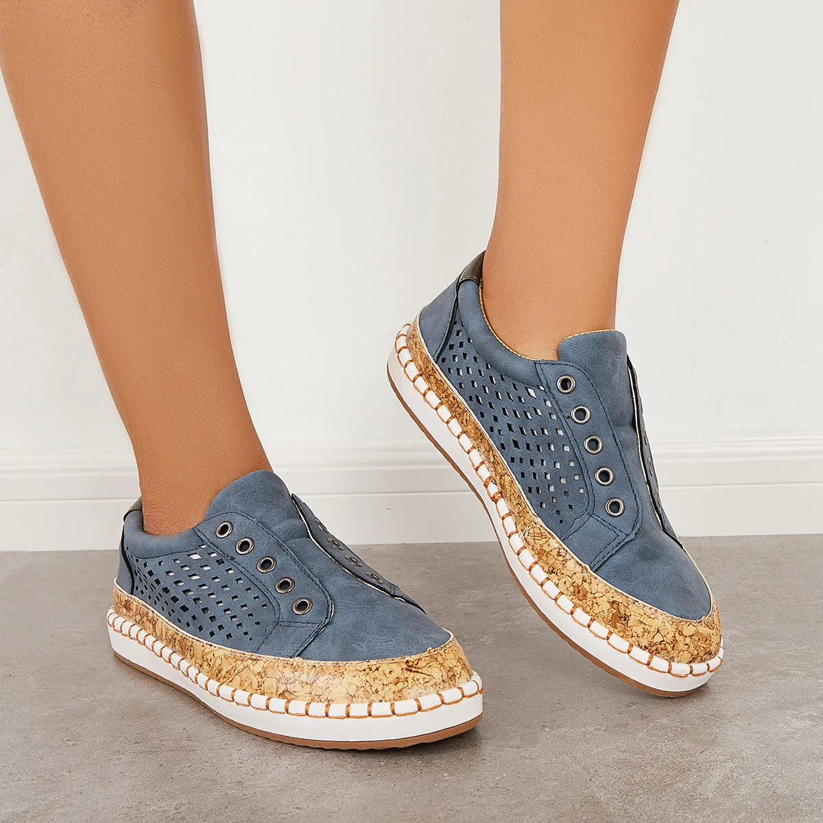 Sohiwoo  sneaker Casual PU Leather Sneakers