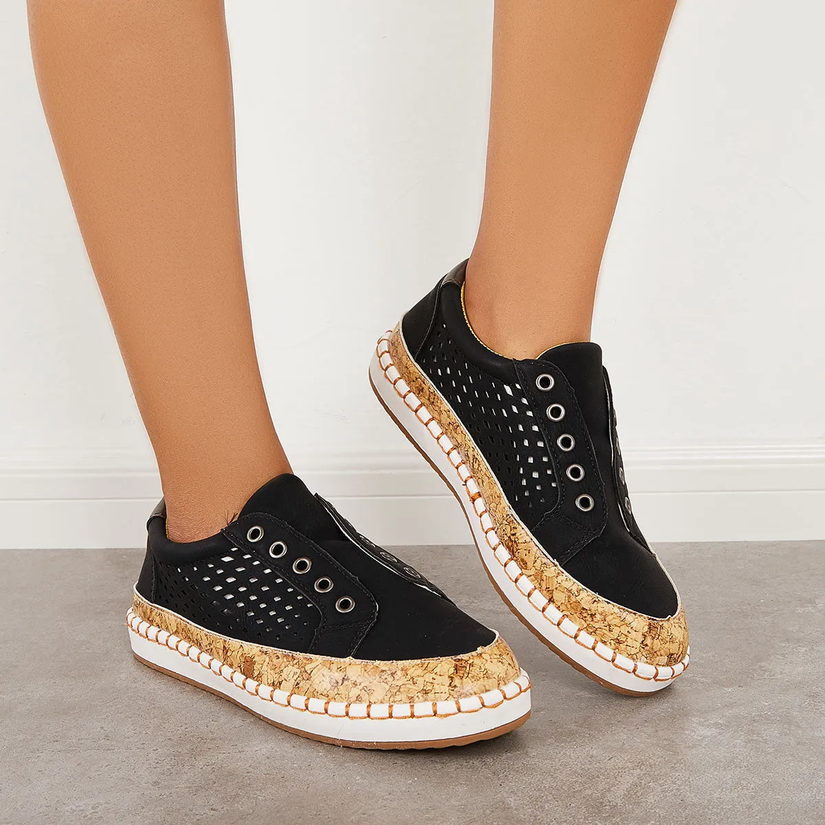 Sohiwoo  sneaker Casual PU Leather Sneakers