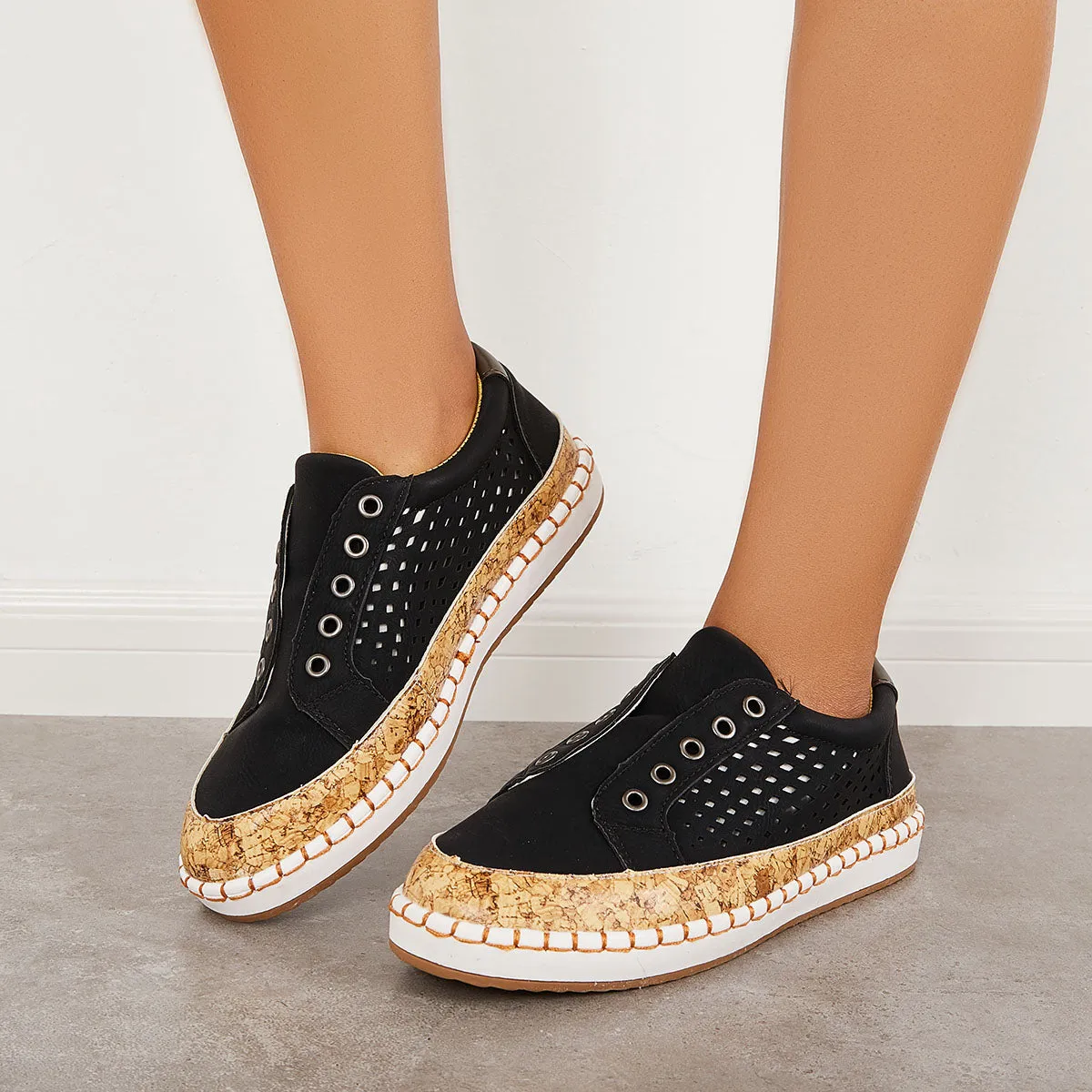 Sohiwoo  sneaker Casual PU Leather Sneakers