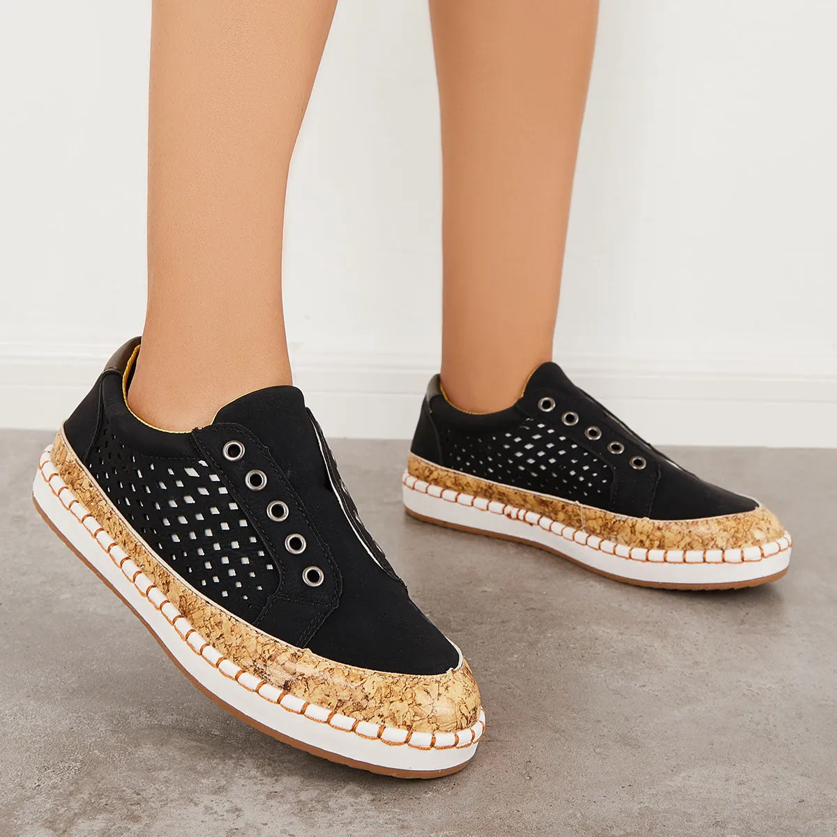 Sohiwoo  sneaker Casual PU Leather Sneakers