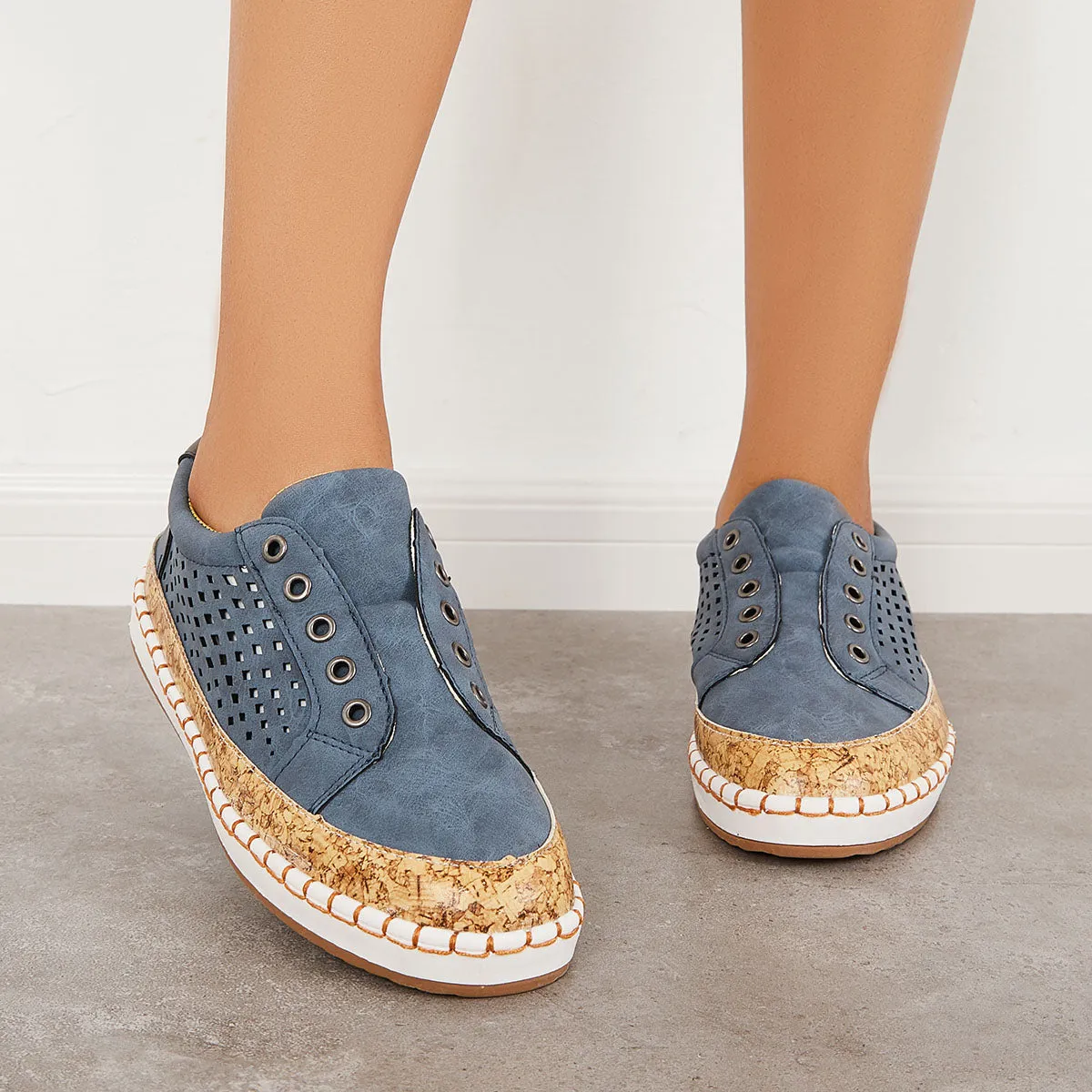 Sohiwoo  sneaker Casual PU Leather Sneakers