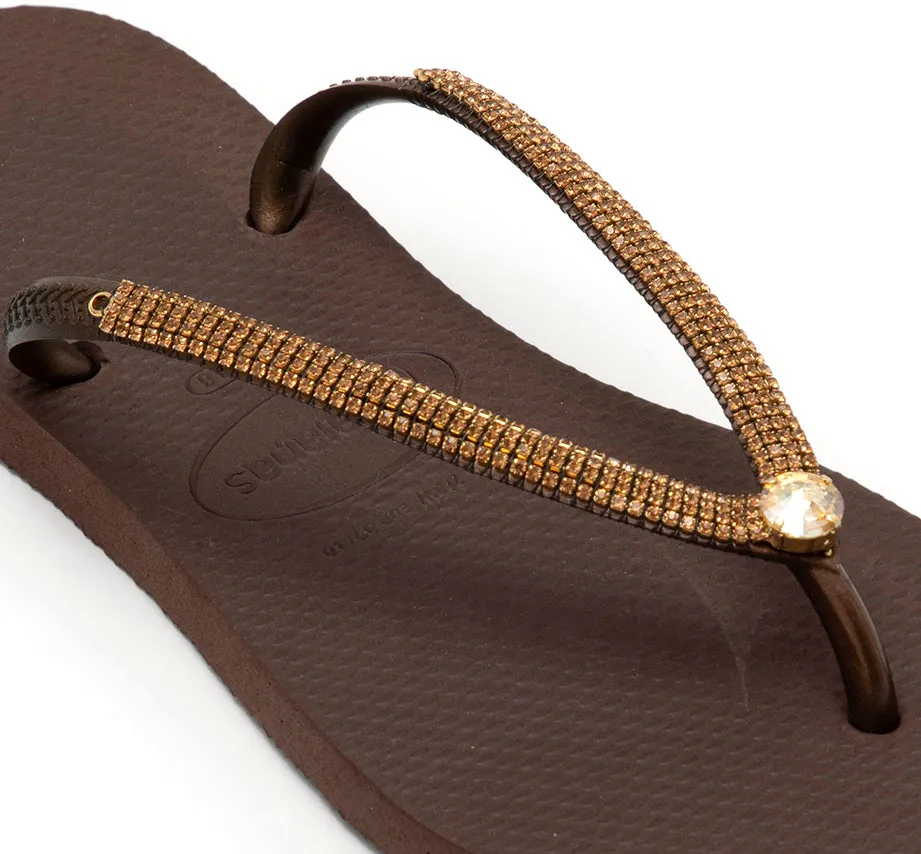 Sparkler Flip Flops