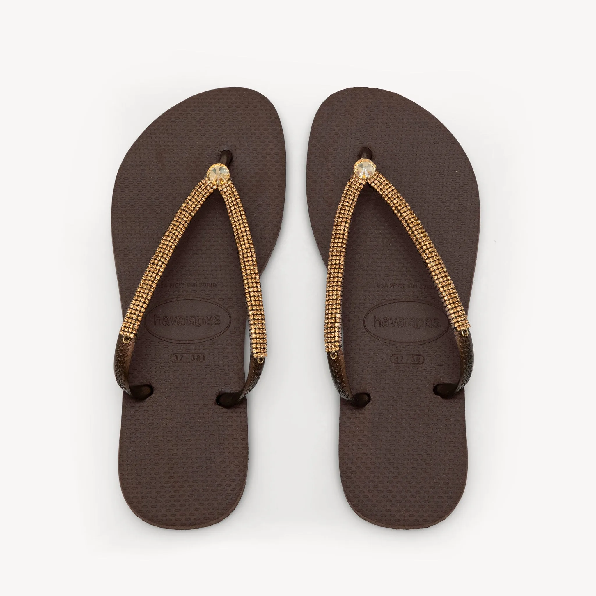 Sparkler Flip Flops