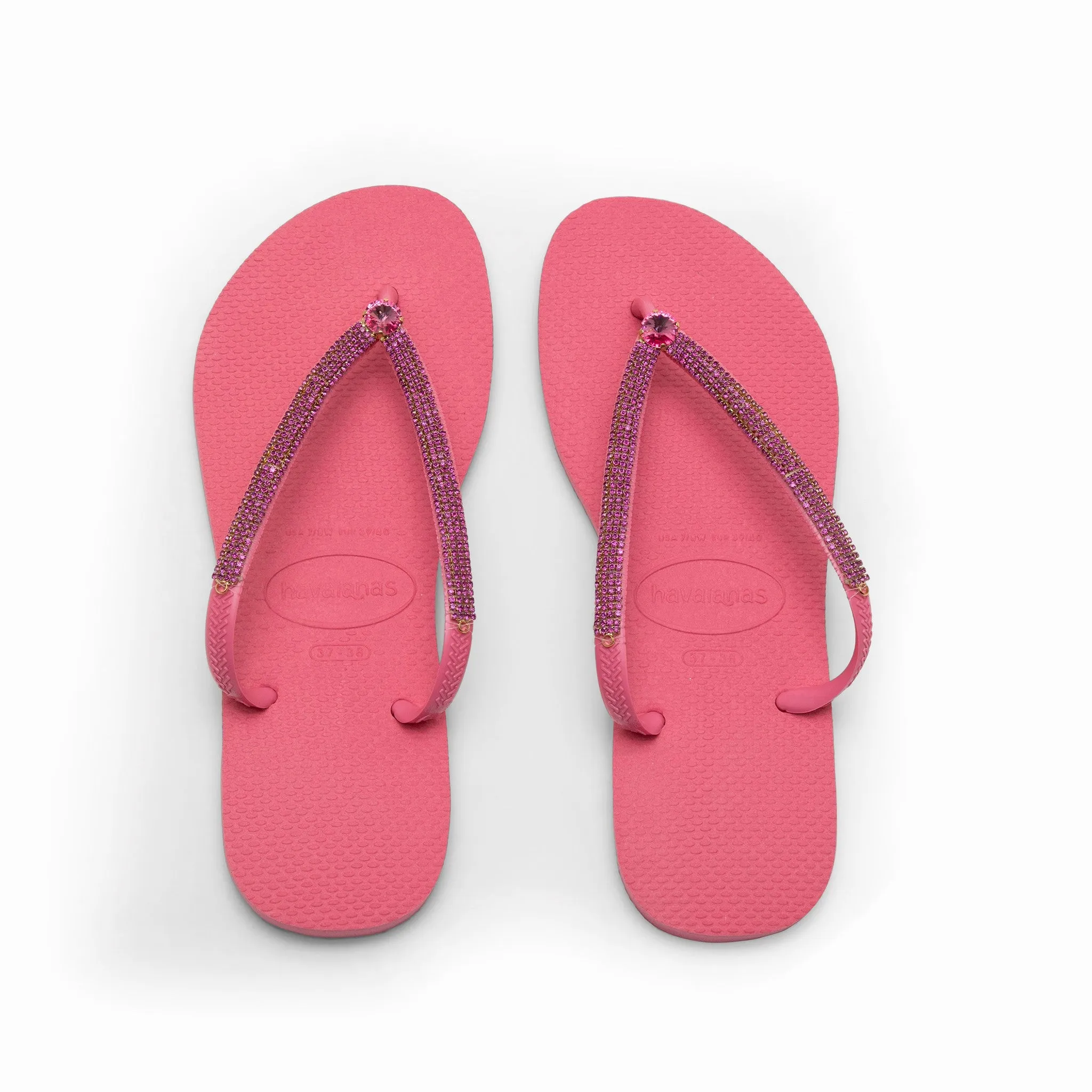 Sparkler Flip Flops