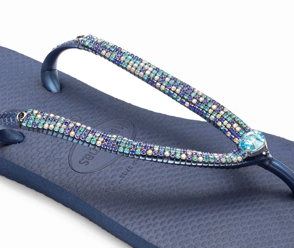 Sparkler Flip Flops