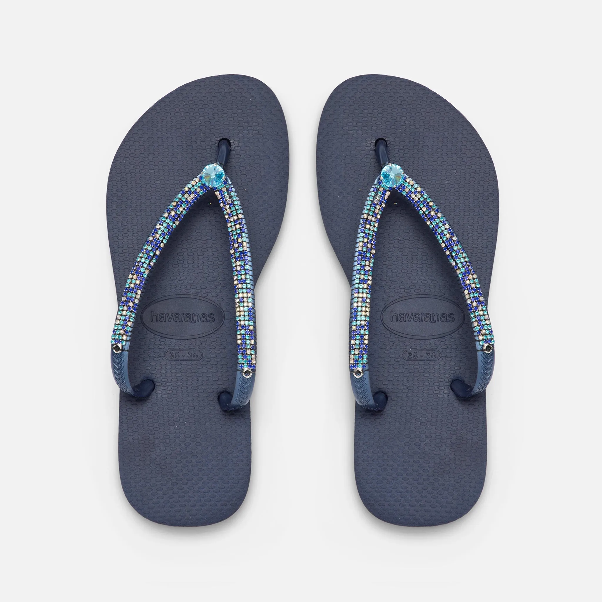 Sparkler Flip Flops