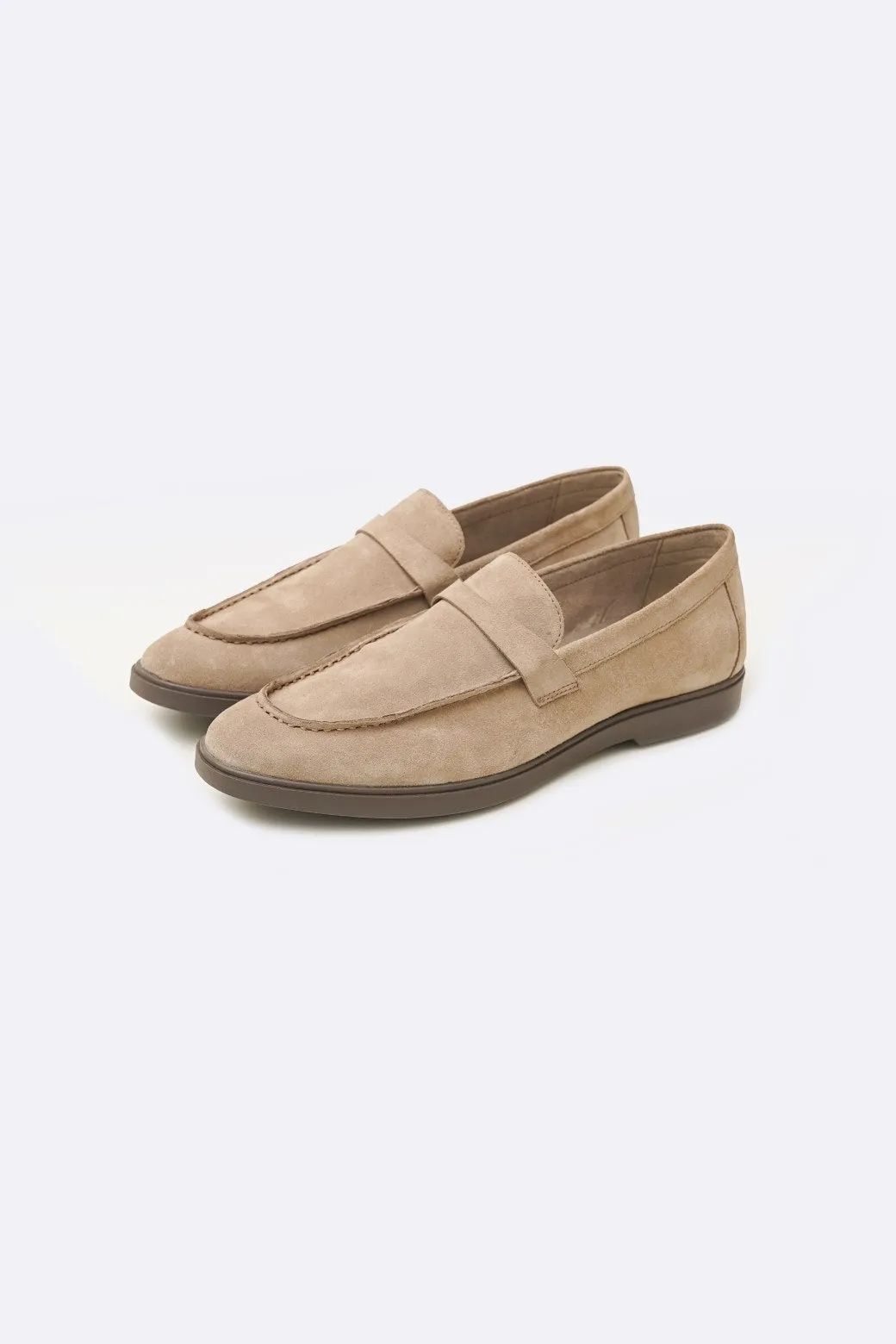 SUEDE LEATHER LOAFERS