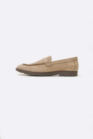 SUEDE LEATHER LOAFERS