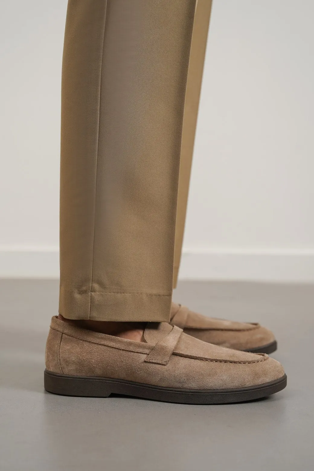 SUEDE LEATHER LOAFERS
