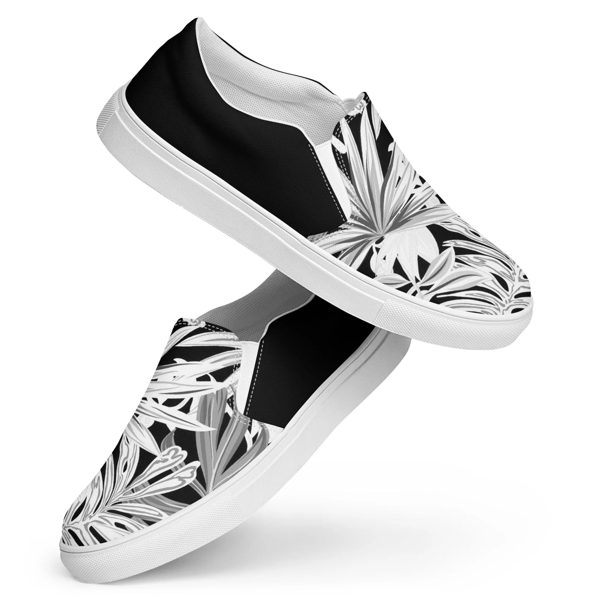 Summer Jungle Men’s slip-on canvas shoes