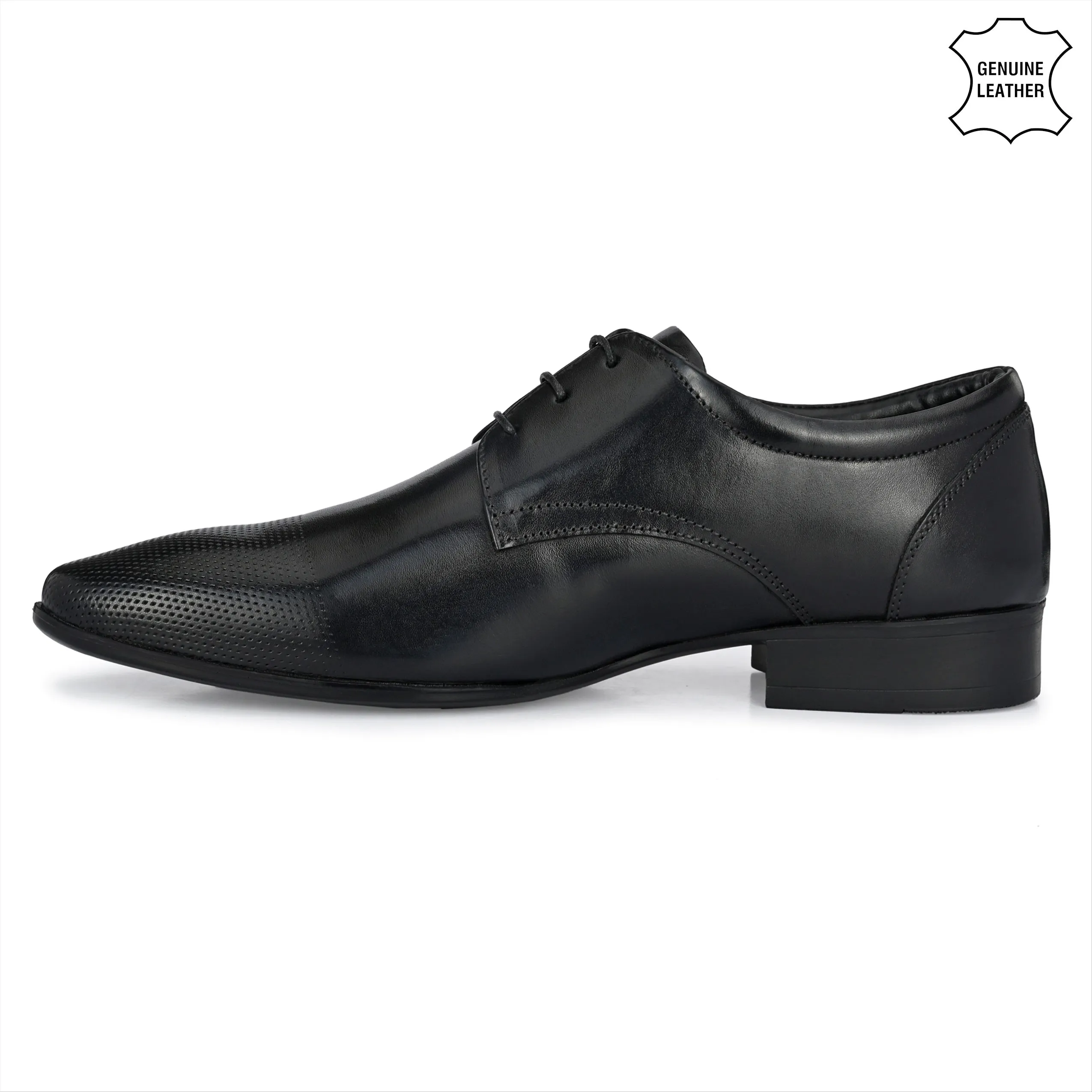 Tailored Full Grain Leather Derby Lace Ups