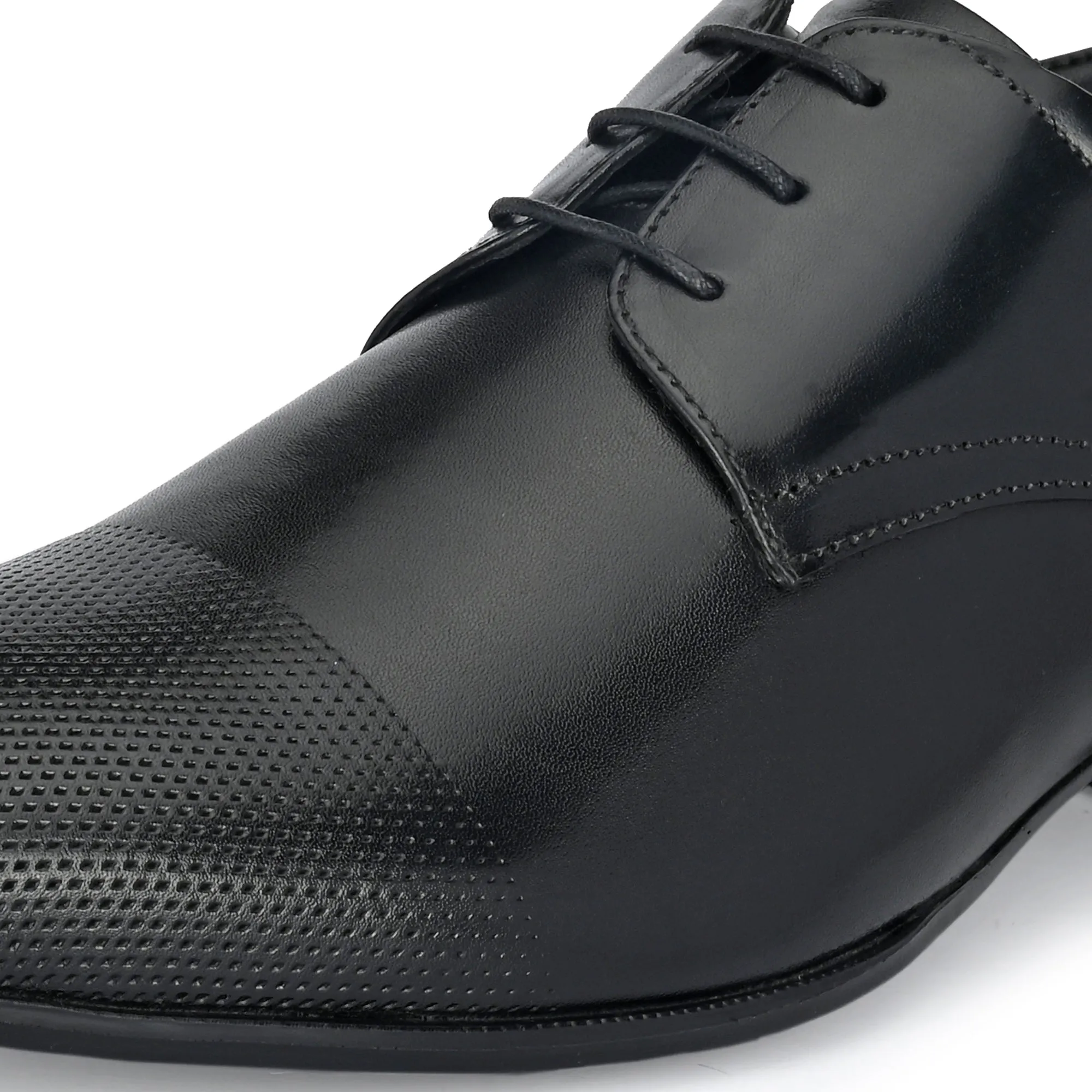 Tailored Full Grain Leather Derby Lace Ups