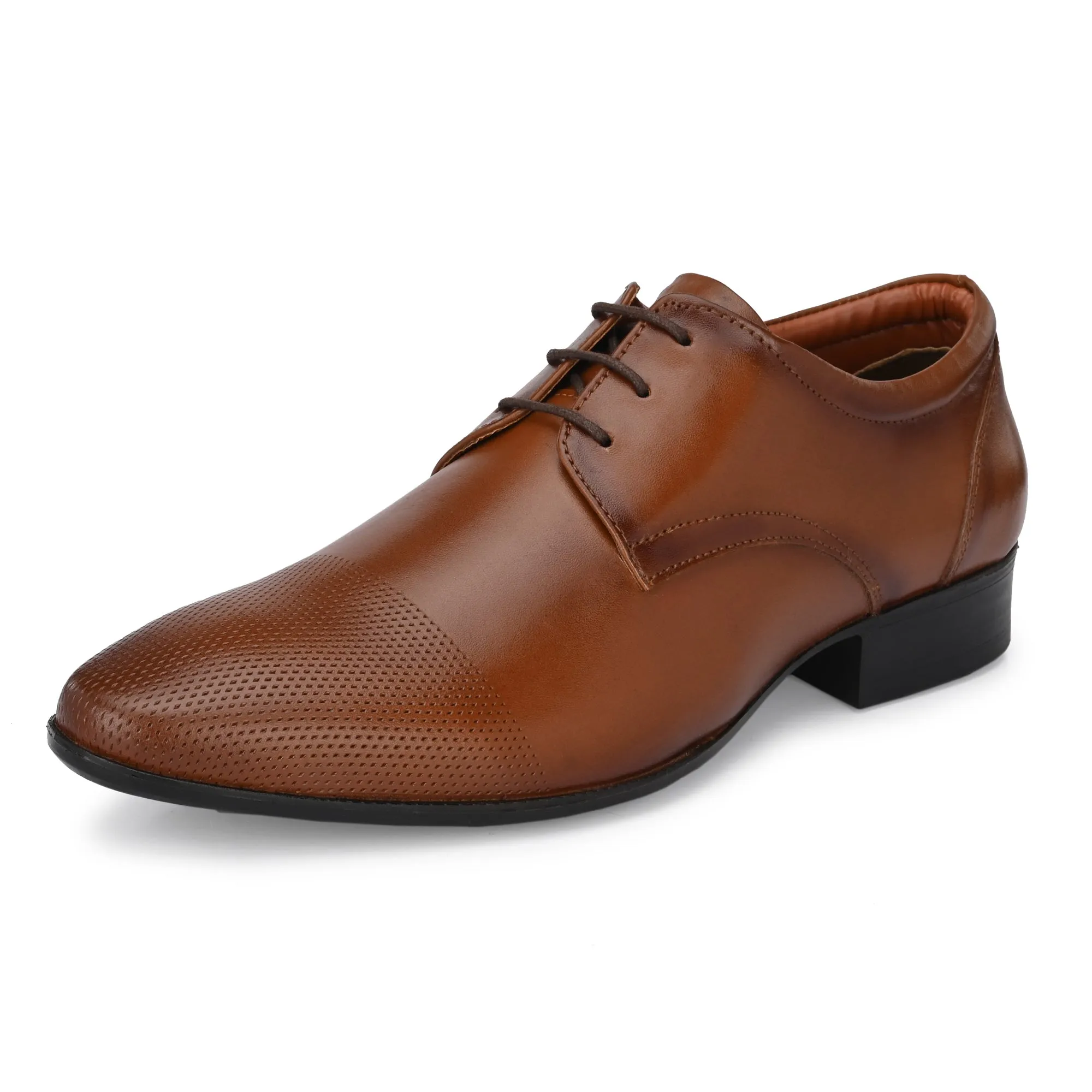 Tailored Full Grain Leather Derby Lace Ups