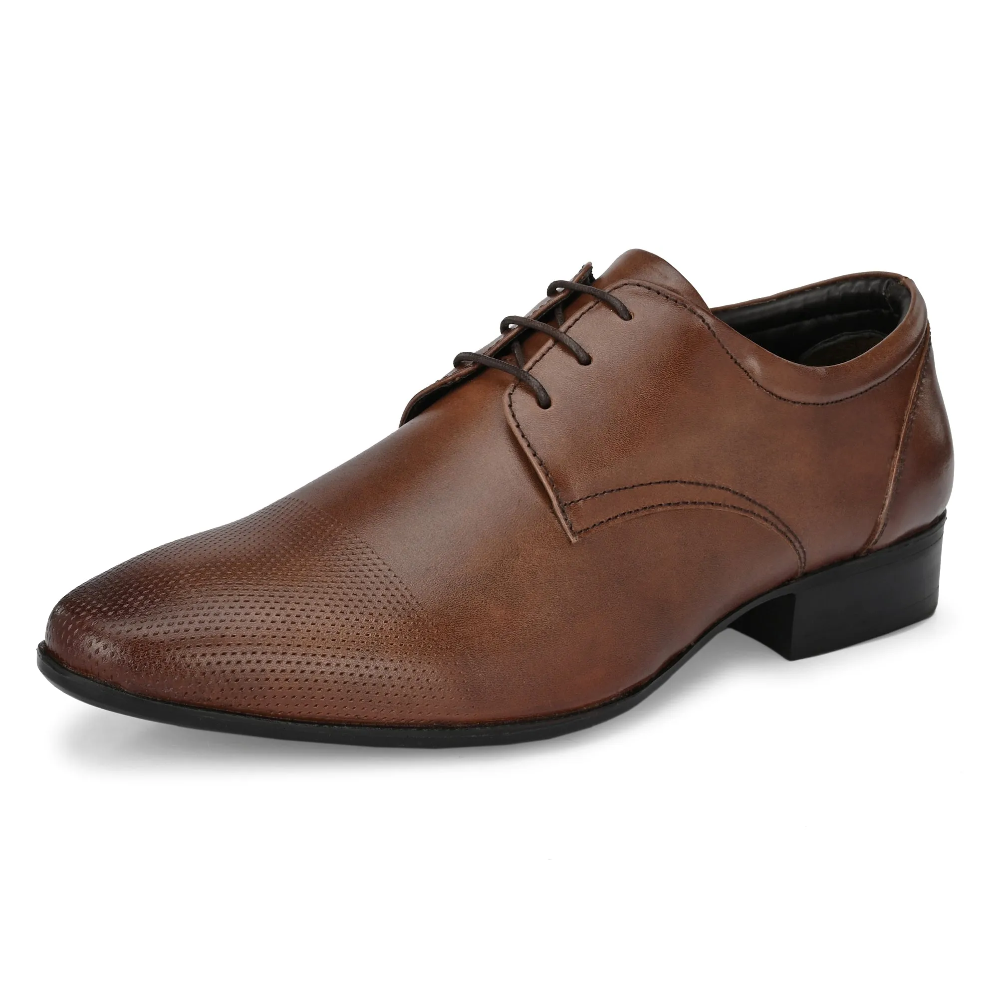 Tailored Full Grain Leather Derby Lace Ups