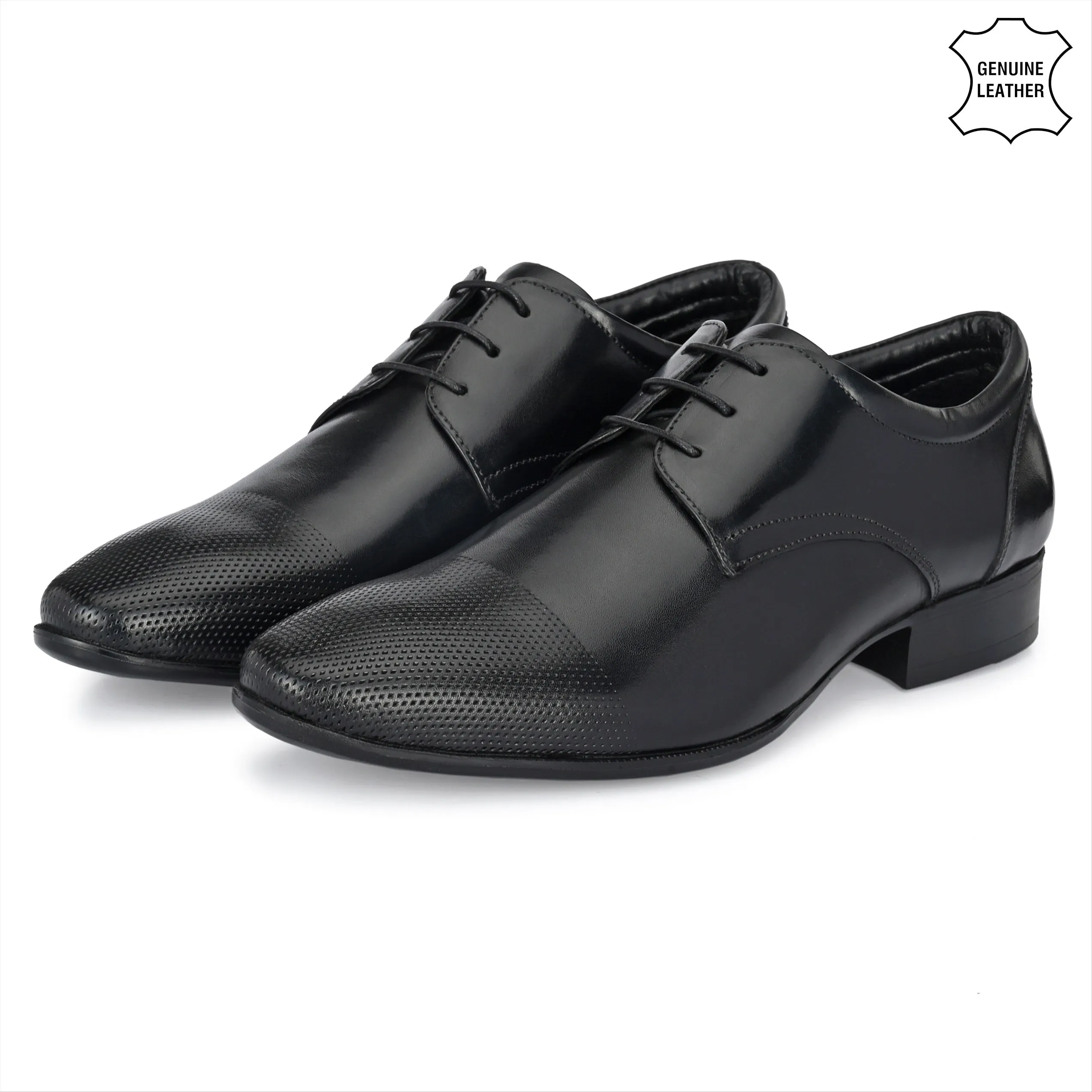 Tailored Full Grain Leather Derby Lace Ups